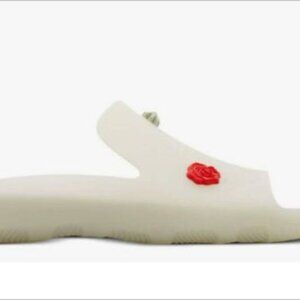 Burberry  Stingray Rubber Flat Slides sz 42